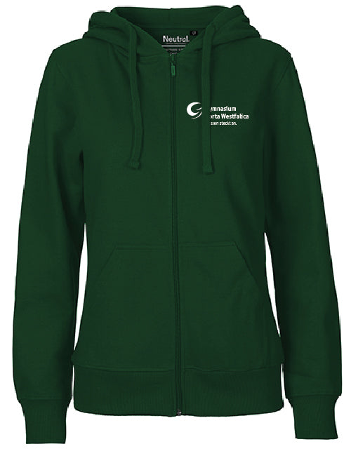 Schul-Zip-Hoodie Damen · Gymnasium Porta Westfalica
